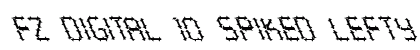 FZ DIGITAL 10 SPIKED LEFTY Normal preview