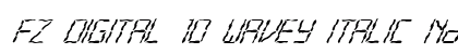 FZ DIGITAL 10 WAVEY ITALIC Normal preview