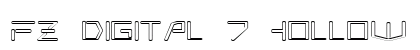 FZ DIGITAL 7 HOLLOW EX Normal FZ DIGITAL 7 HOLLOW EX Normal