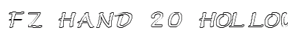 FZ HAND 20 HOLLOW EX Normal preview
