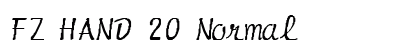 FZ HAND 20 Normal preview