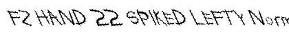 FZ HAND 22 SPIKED LEFTY Normal preview