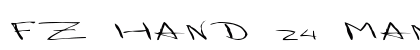 FZ HAND 24 MANGLED EX Normal preview