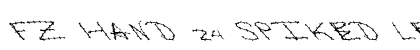 FZ HAND 24 SPIKED LEFTY Normal preview