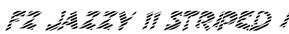 FZ JAZZY 11 STRIPED ITALIC Normal preview