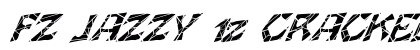 FZ JAZZY 12 CRACKED ITALIC Normal preview