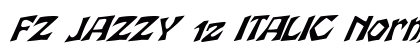 FZ JAZZY 12 ITALIC Normal preview