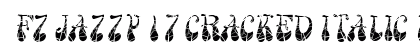 FZ JAZZY 17 CRACKED ITALIC Normal preview
