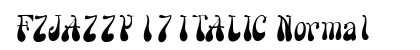 FZ JAZZY 17 ITALIC Normal preview