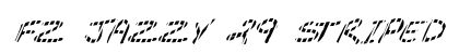 FZ JAZZY 29 STRIPED ITALIC Normal Preview