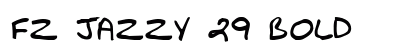 FZ JAZZY 29 Bold preview