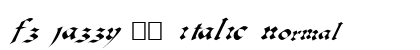 FZ JAZZY 33 ITALIC Normal preview