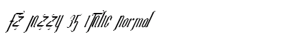 FZ JAZZY 35 ITALIC Normal preview