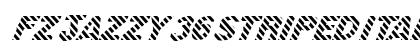 FZ JAZZY 36 STRIPED ITALIC Normal preview