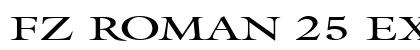 FZ ROMAN 25 EX Normal preview