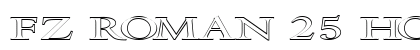 FZ ROMAN 25 HOLLOW EX Normal preview