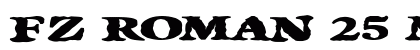 FZ ROMAN 25 MANGLED EX Normal preview