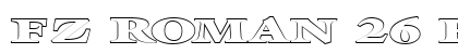 FZ ROMAN 26 HOLLOW EX Normal preview