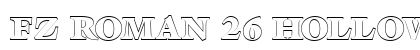 FZ ROMAN 26 HOLLOW Normal preview