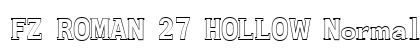 FZ ROMAN 27 HOLLOW Normal preview