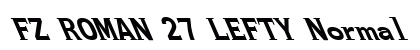 FZ ROMAN 27 LEFTY Normal preview
