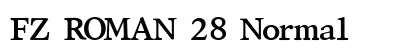 FZ ROMAN 28 Normal preview