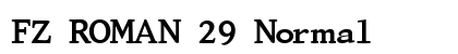 FZ ROMAN 29 Normal preview