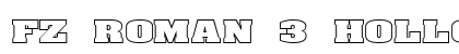 FZ ROMAN 3 HOLLOW EX Normal preview