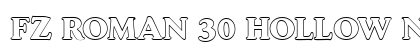 FZ ROMAN 30 HOLLOW Normal preview