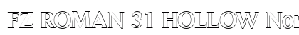FZ ROMAN 31 HOLLOW Normal preview