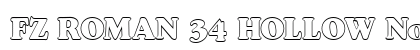 FZ ROMAN 34 HOLLOW Normal preview