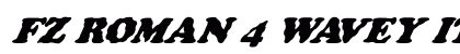 FZ ROMAN 4 WAVEY ITALIC Normal preview
