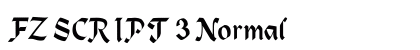 FZ SCRIPT 3 Normal preview