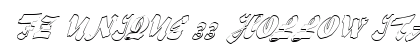 FZ UNIQUE 33 HOLLOW ITALIC Normal preview