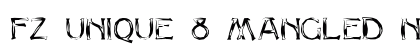 FZ UNIQUE 8 MANGLED Normal preview