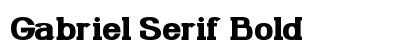 Gabriel Serif Bold preview