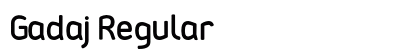 Gadaj Regular preview
