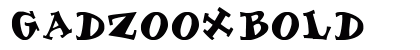 Gadzoox Bold preview