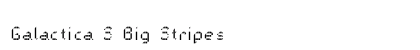 Galactica S Big Stripes Preview