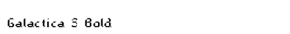 Galactica S Bold preview