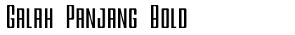 Galah Panjang Bold preview