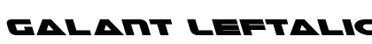 Galant Leftalic Italic preview