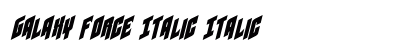 Galaxy Force Italic Italic preview