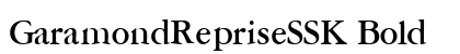 GaramondRepriseSSK Bold preview