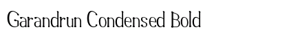 Garandrun Condensed Bold Preview