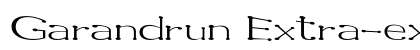 Garandrun Extra-expanded Regular Preview