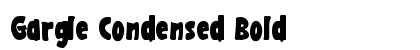Gargle Condensed Bold Preview