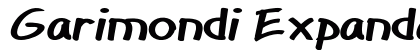 Garimondi Expanded Bold Preview