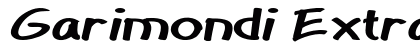 Garimondi Extra-expanded Bold Preview