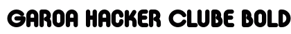 Garoa Hacker Clube Bold preview